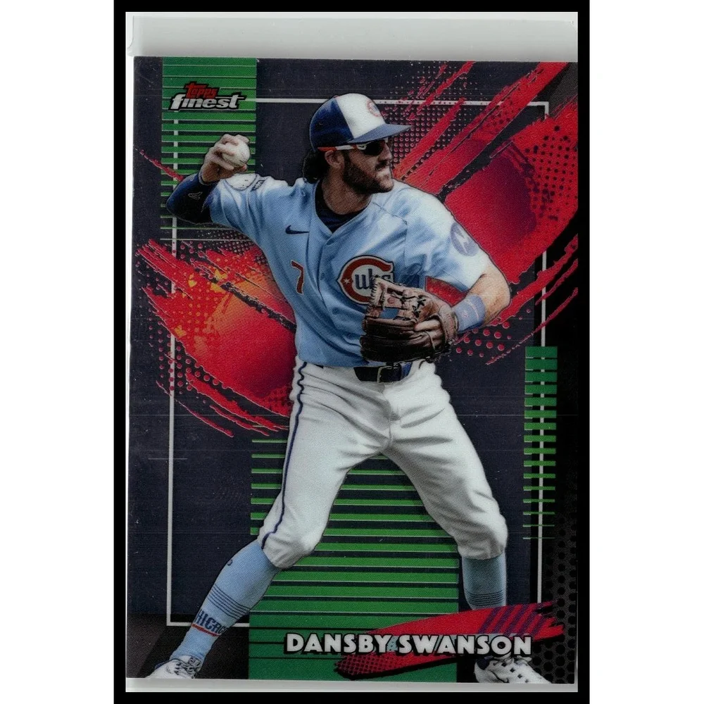 2026 Topps Finest Dansby Swanson 281 Chicago Cubs Uncommon
